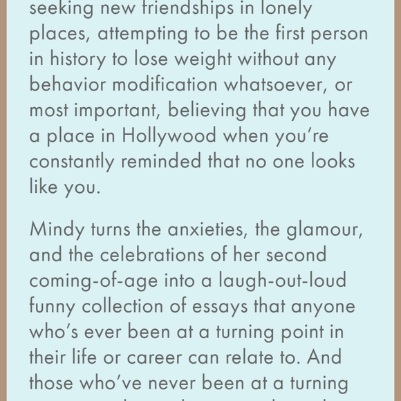 New!!! Why not Me?  Mindy Kailing - Picture 2 of 3